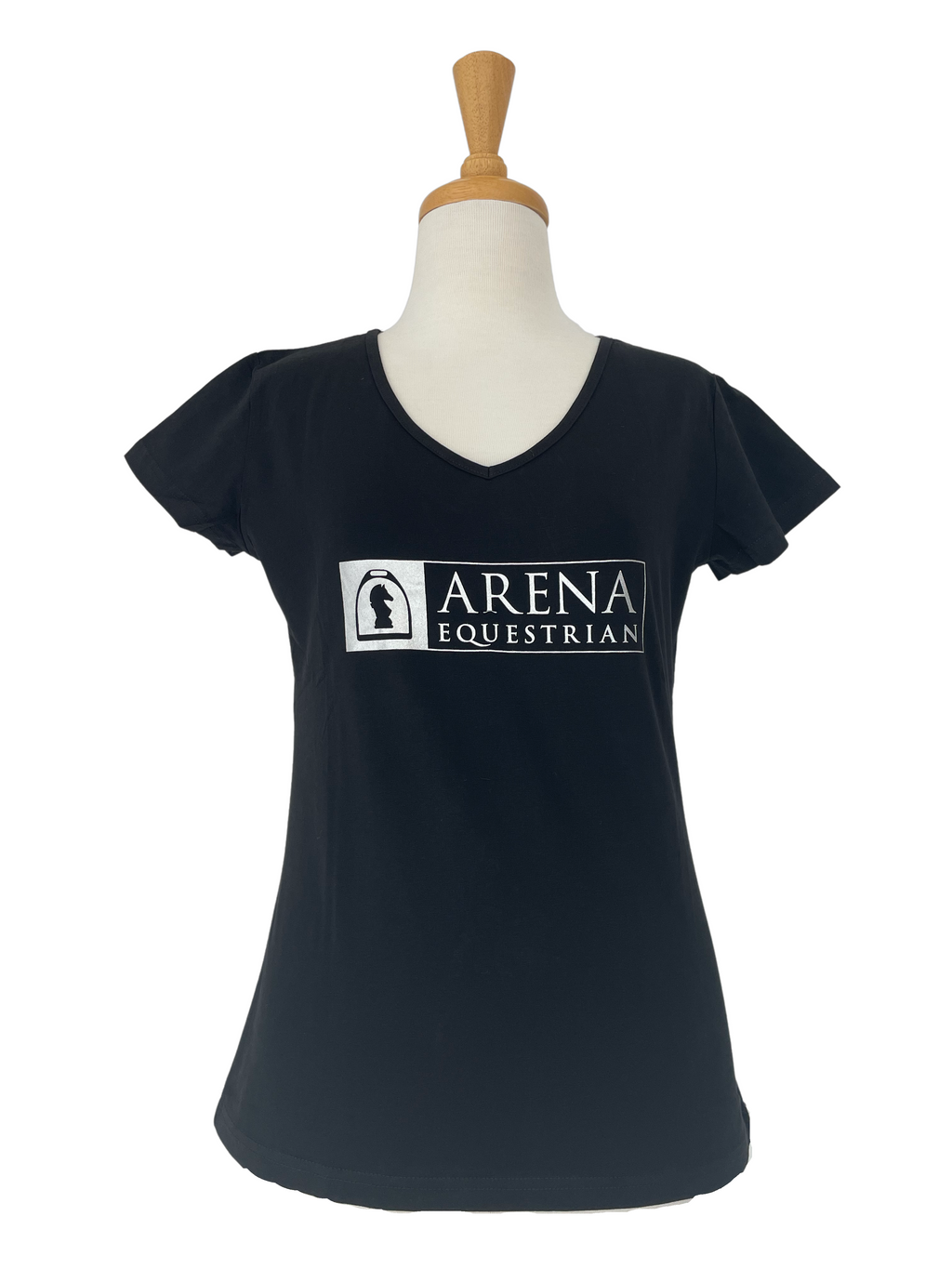 Arena Equestrian Silver Print Tee